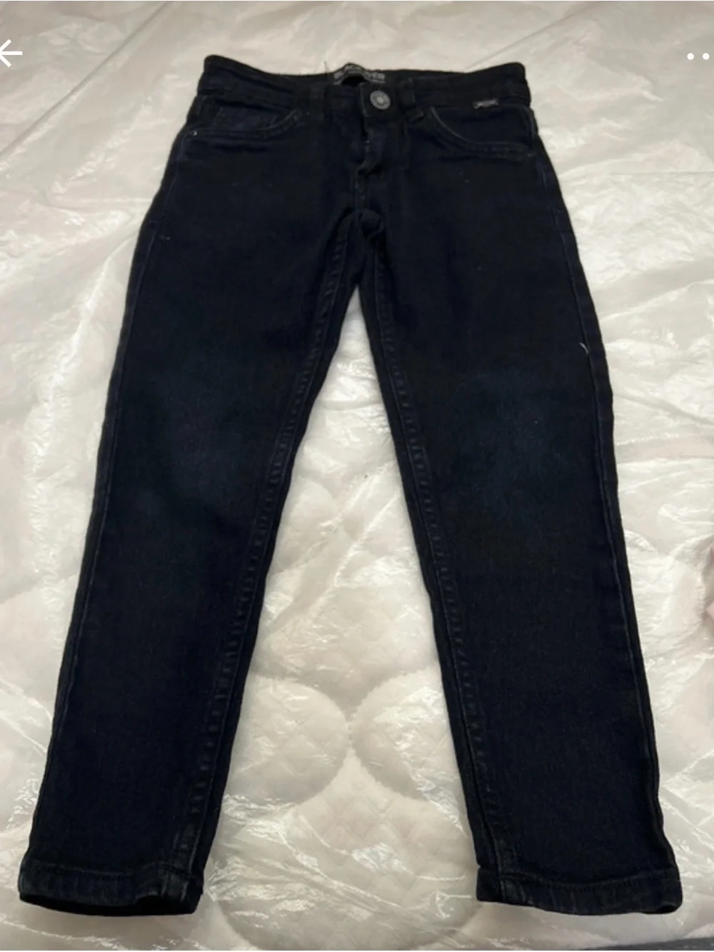 Rocawear Black Back-Pocket Denim Pants
